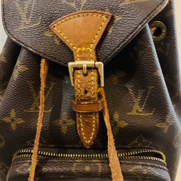 ❌SOLD❌❤️AUTH❤️Louis Vuitton Montsouris PM Backpack - Picture 4 of 12